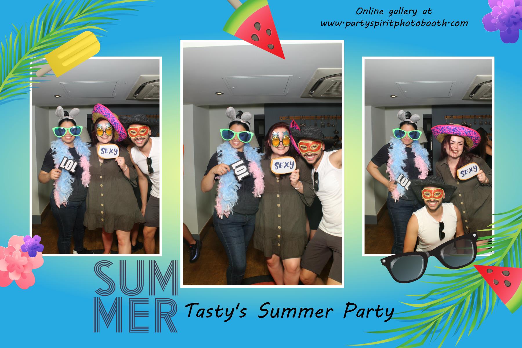 Tasty's Summer party | View more photos from the event at gallery.partyspiritphotobooth.com/u/PartySpiritPhotoBooth/Tastys-Summer-party